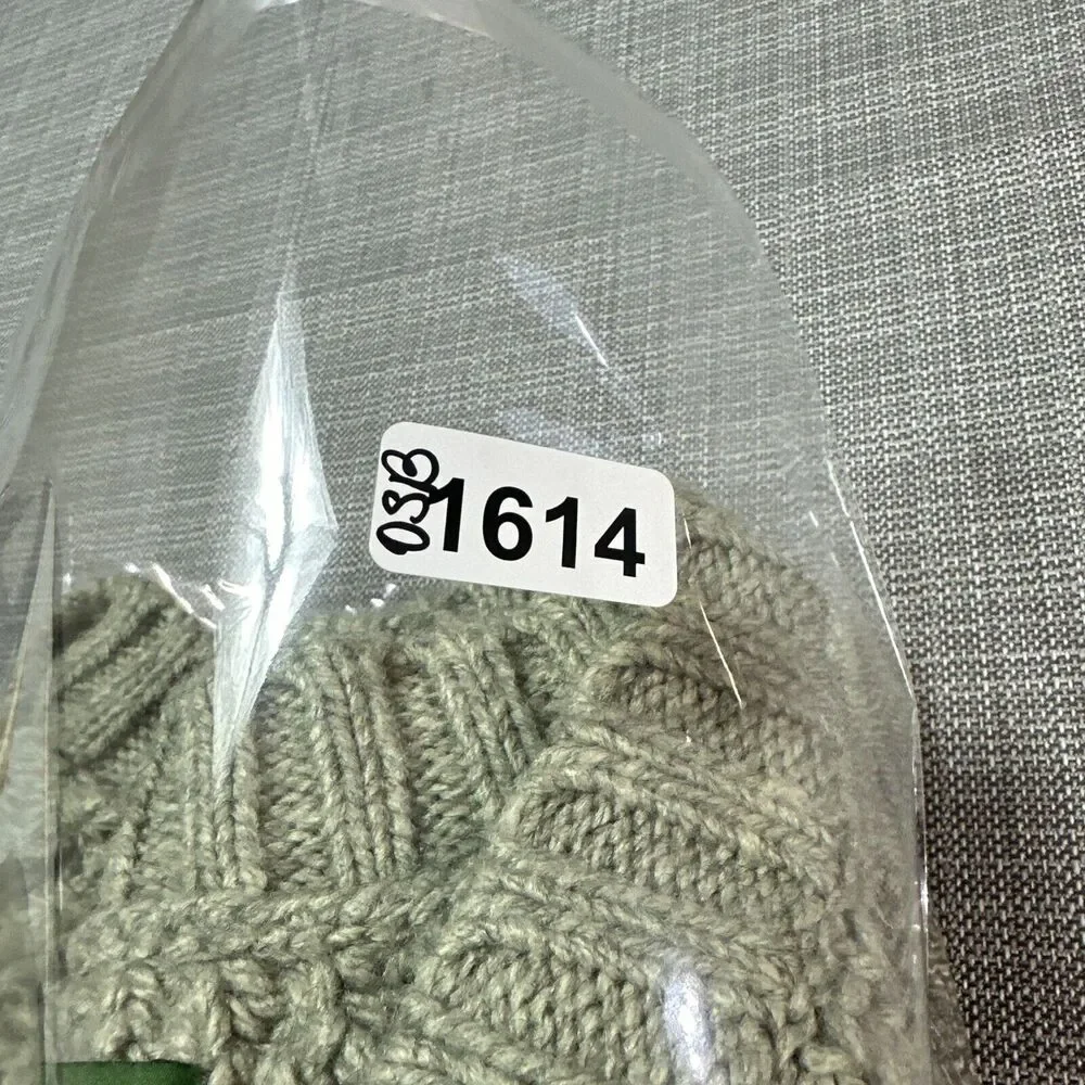 American Eagle Sweater Womens Medium Pullover Green Chunky Knit Boxy Cozy Ribbed